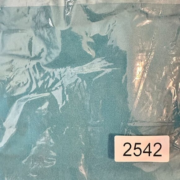 LuLaRoe Leggings Teal Blue Solid Color HTF Unicorn One Size OS Turquoise - Picture 13 of 14